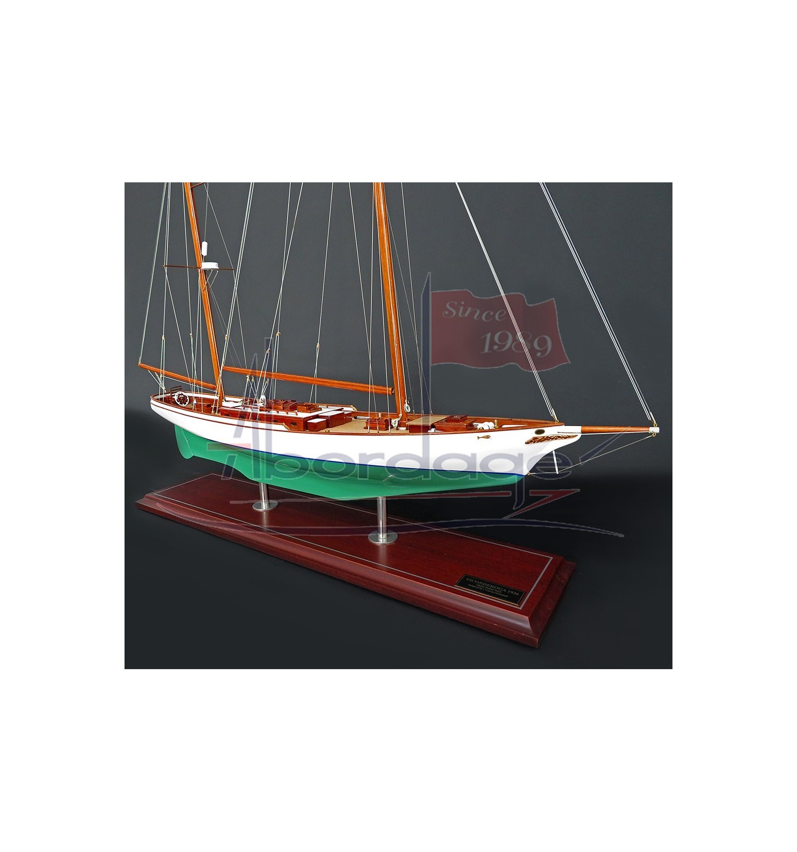 Ticonderoga 1936 A ClipperBowed 72' Ketch Custom Boat