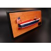 16’ Special Race Runabout of 1939 custom half model with deck details