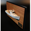 Abigail and Carter 42 custom half model with deck details