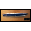 Cigarette 38 custom half model with deck details