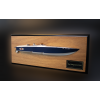 Cigarette 38 custom half model with deck details