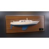 Crown 34 half model with deck details