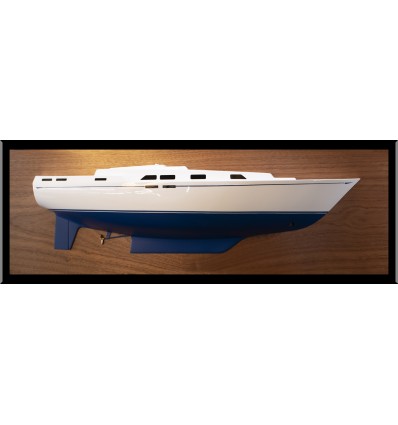 Nautor's Swan 50 half model
