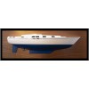 Nautor's Swan 50 half model