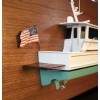 Grand Banks 49 Eastbay custom half model with deck details