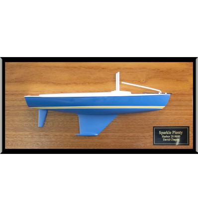 Schock Harbor 20 outstanding custom half model with deck details