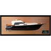 Midnight Lace 44 power boat custom half model