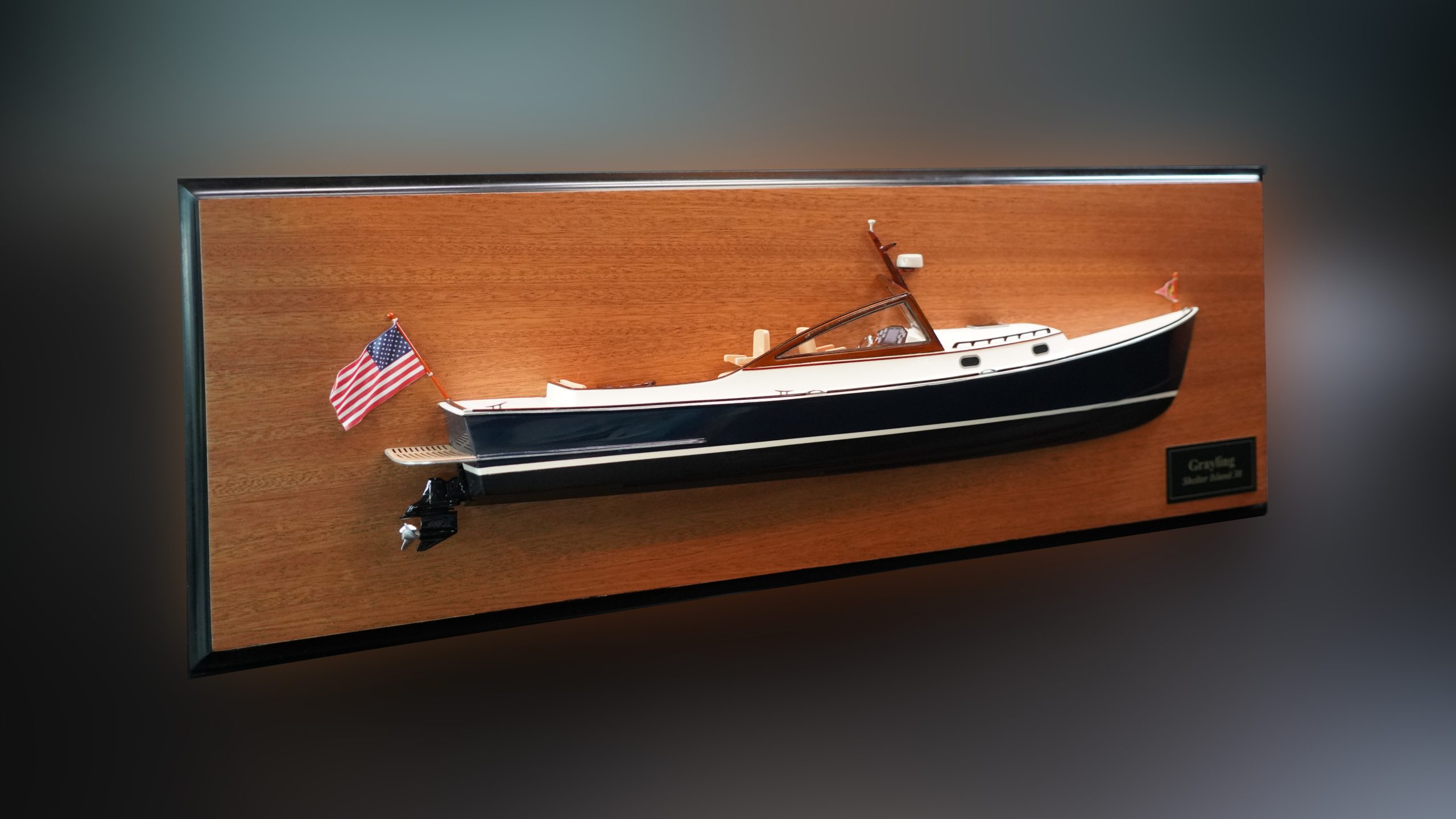 Shelter Island 38 wonderful half model - Image 2