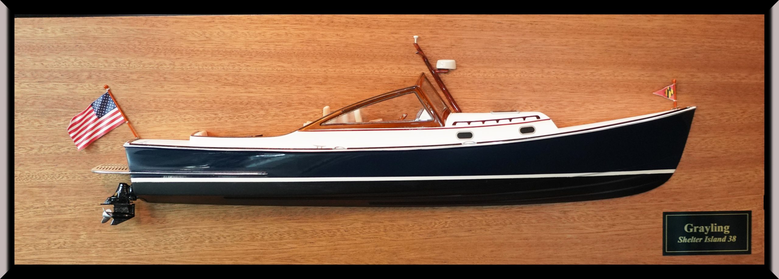 Shelter Island 38 wonderful half model