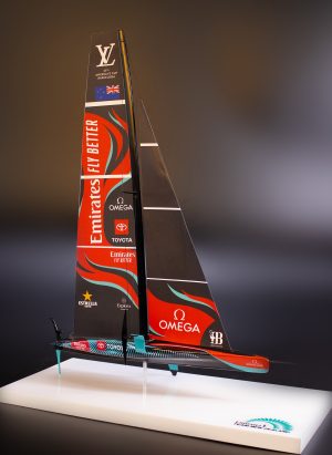 AC 75 TAIHORO Emirates Team New Zealand desk model 2024