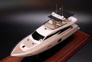 Ferretti 720 impressive custom model