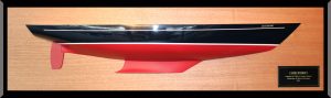 Geronimo 70 foot cutter half hull