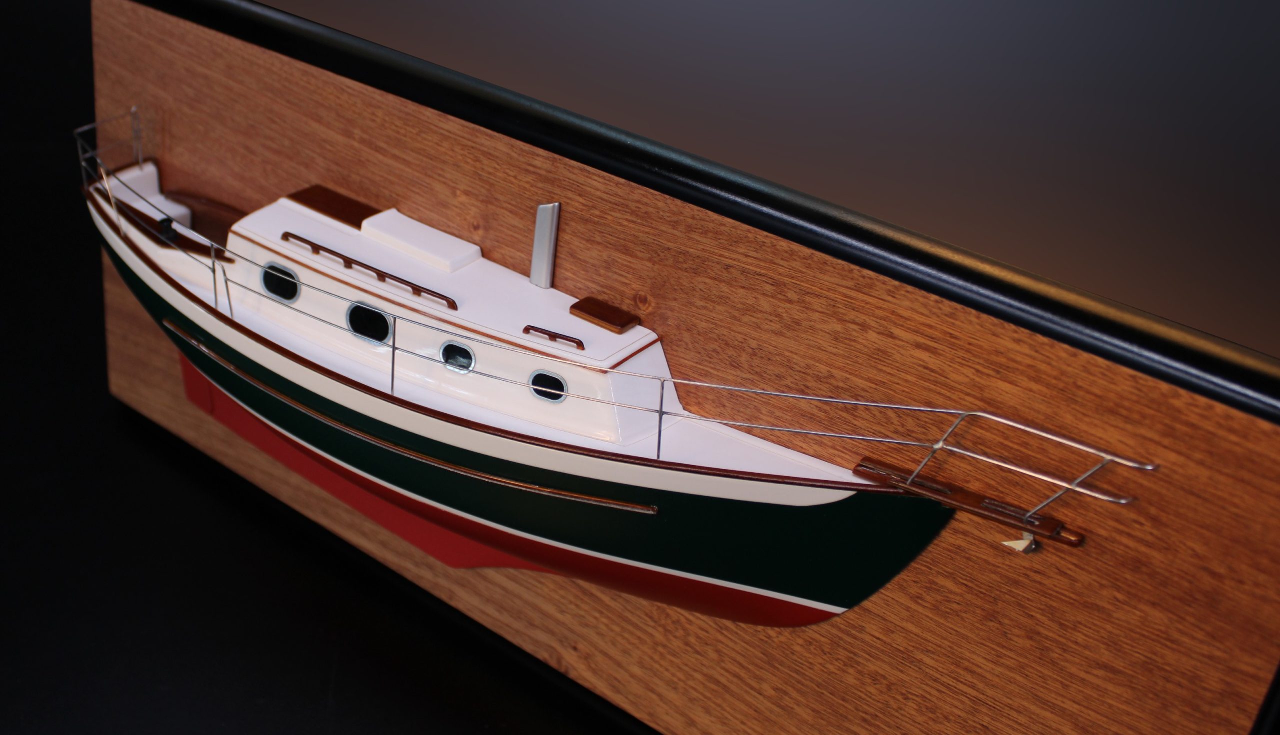 Pacific Seacraft Dana 24 magnificent half model with deck details - Image 4