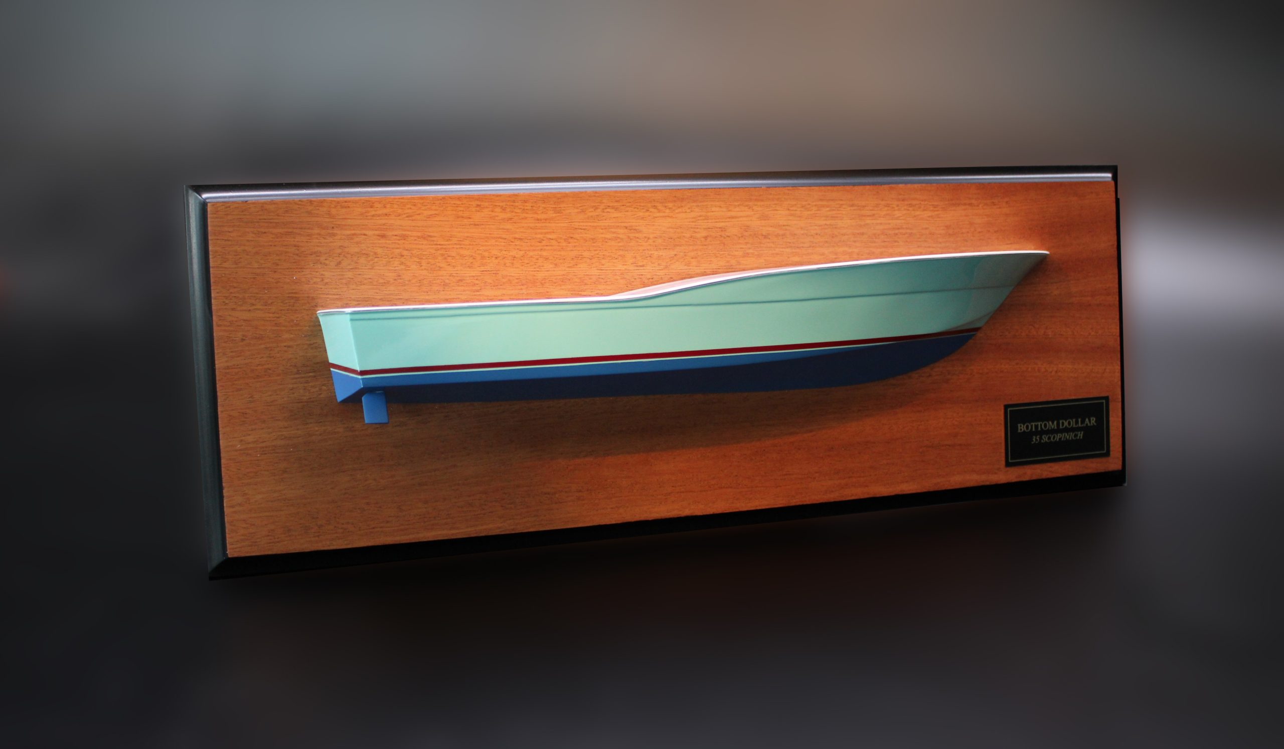 Scopinich 35 power boat custom half hull - Image 2