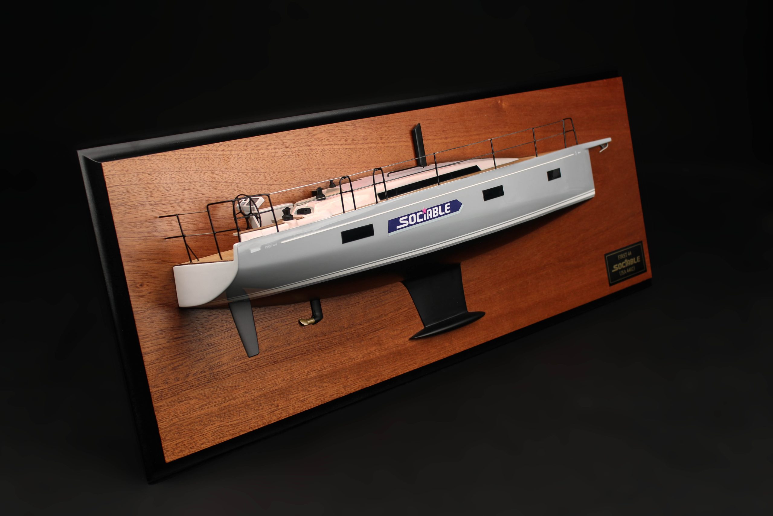 Beneteau First 44-Custom Half Model with Deck Details - Image 3