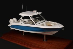 Boston Whaler 280 Vantage: Bespoke Boat Model, Scale 1/18