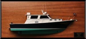 Eastern Casco Bay 35 “MIRACLE”-Half Model with Deck details
