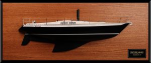 Ericson 37 "PENDRAGON"-Custom Half Model with Deck Details