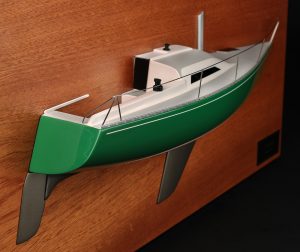 Farr 727-Custom Half Model with Deck Details