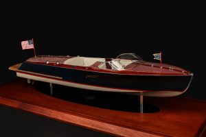 Handcrafted Hacker-Craft Special Sport Model, 1/12 Scale