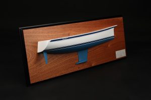 Hallberg-Rassy 370 Half Hull, 1/24 Scale
