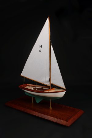 Herreshoff Haven 12 1/2"-Custom Model + Display Case