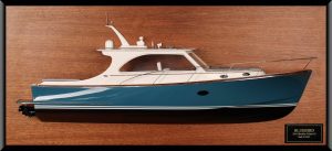 Hinckley Talaria 43 “BLUEBIRD”, Custom Half Model
