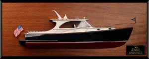 Hinckley Talaria 43-Custom Half Model with Deck Details-Dave Klausky