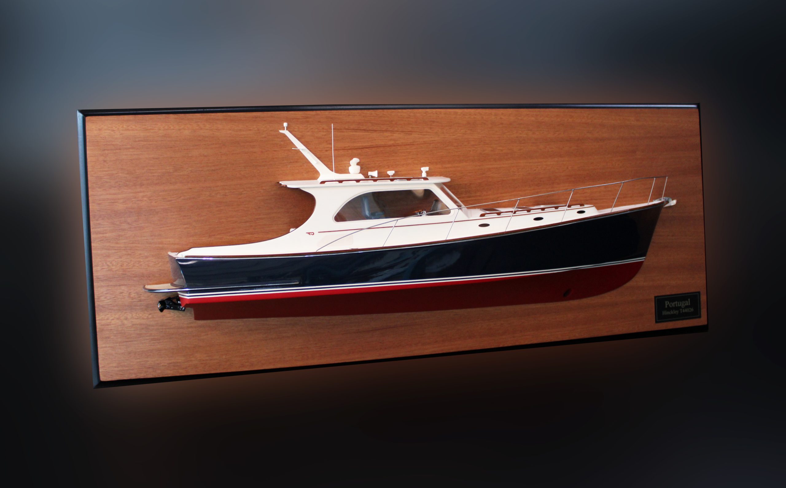 Hinckley Talaria 44 -Custom Half Model with Deck Details