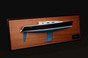 J/109 Custom Half Hull: Performance Cruising, Sculpted in Wood