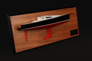 J-99: Bespoke Half Model with Cabin and Cockpit, Scale 1/24