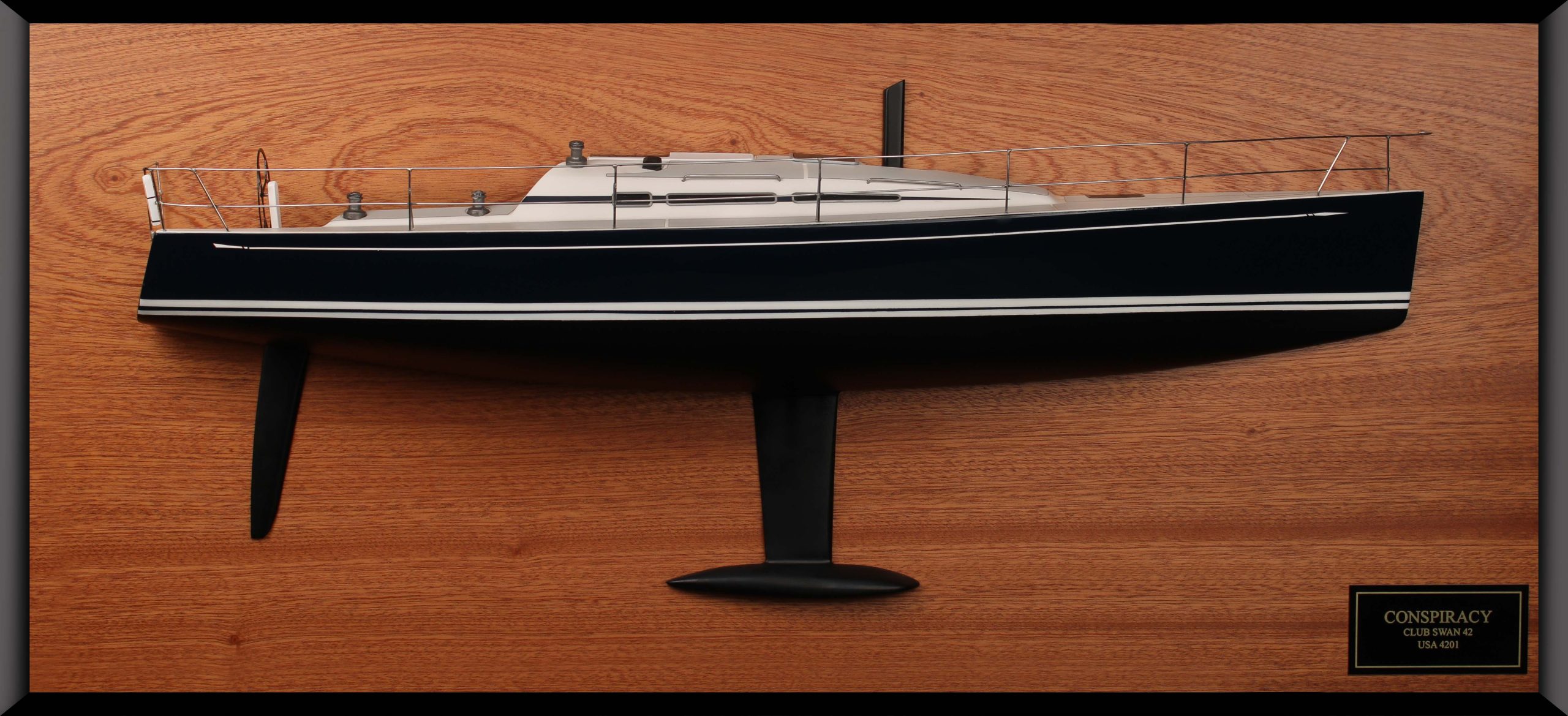 The Nautor Swan 42 Half Model - Finnish Craftsmanship, Legendary Performance – Image 2