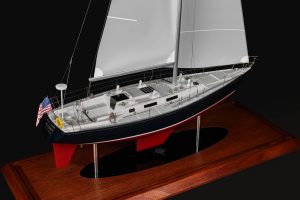Navy 44 Custom Yacht Model: A Naval Academy Classic in Miniature