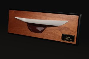 S&S Shields Custom Half Hull: A Classic One-Design, Sculpted in Wood
