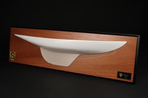 S&S Shields Custom Half Hull, 30": A Statement Piece in Wood