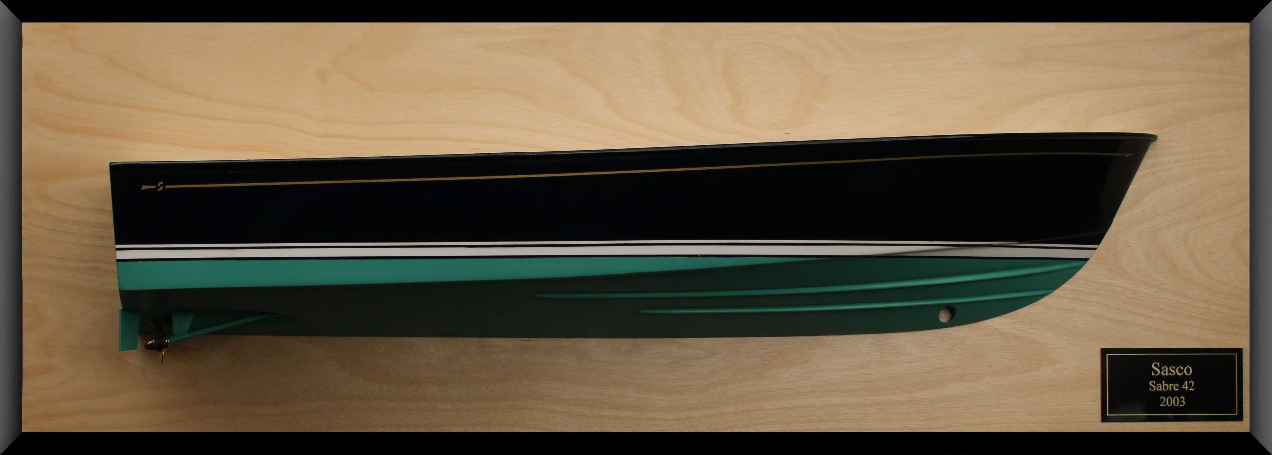 Sabre 42 (Power boat)-Custom Half Hull