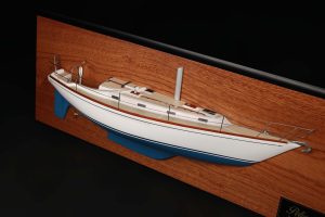 Tartan 37-Custom Half Model with Deck Details