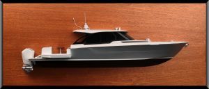 Tiara 56LS KF004-Custom Half Model with Deck Details