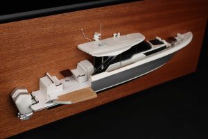 Tiara 56LS - Custom Half Model with Deck Details