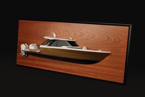Tiara 56LS Custom Half Model