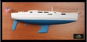 X-Yachts Xc38-Custom half Model with Deck Details