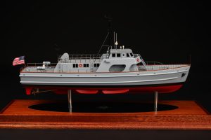 YP 681 Class Navy Training Ship 108'-Custom Model+Desk Model