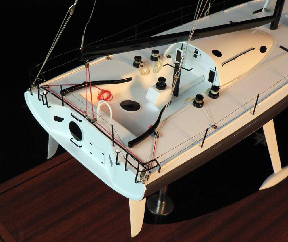 Custom Models - Owen Clarke Design - Owen Clarke Design Open 50 Racing Sailboat - Abordage