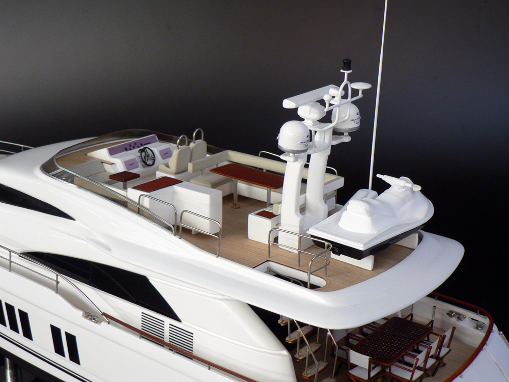 Custom Models - Fairline - Fairline 78 Boat Model - Abordage