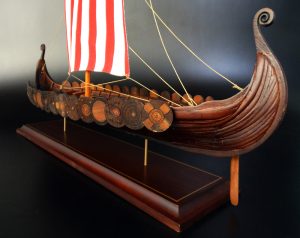 Historic Ships - - Drakkar Gokstad Viking Ship Model 9th Century - Abordage