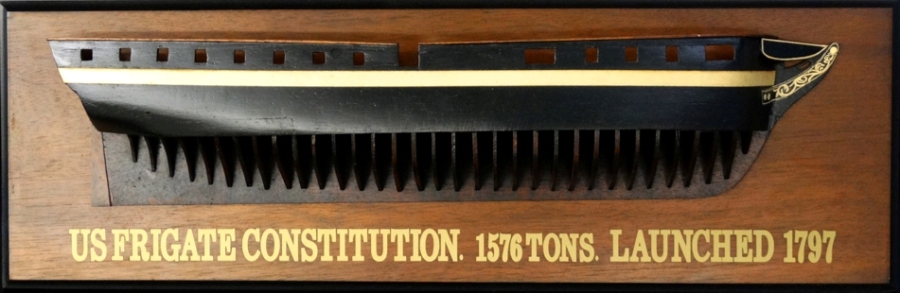 Half Models - - USS Constitution 1797 - Abordage