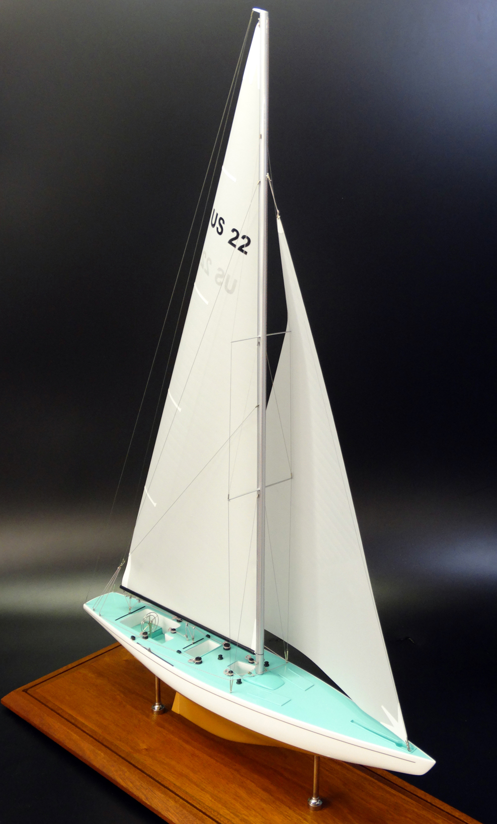 Barche di Coppa America - - Intrepid 1967 - Abordage