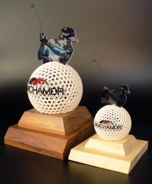 Trophies And Awards - - Golf Trophies - Abordage