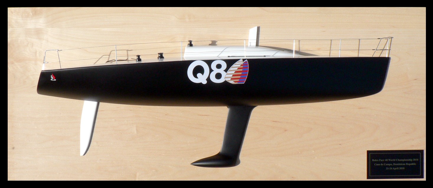 Custom Half Models - Farr - Farr 40 half model - Abordage