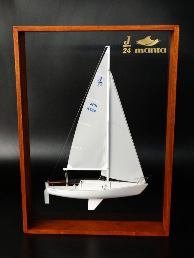 Custom Half Models - JBoats - J24 - Abordage